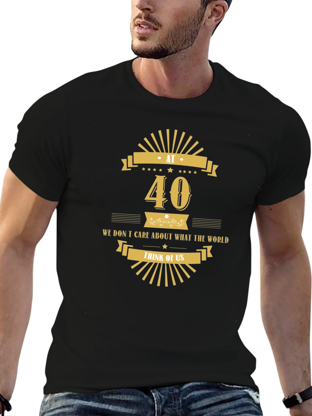 Funny 40th Birthday Graphic Tee