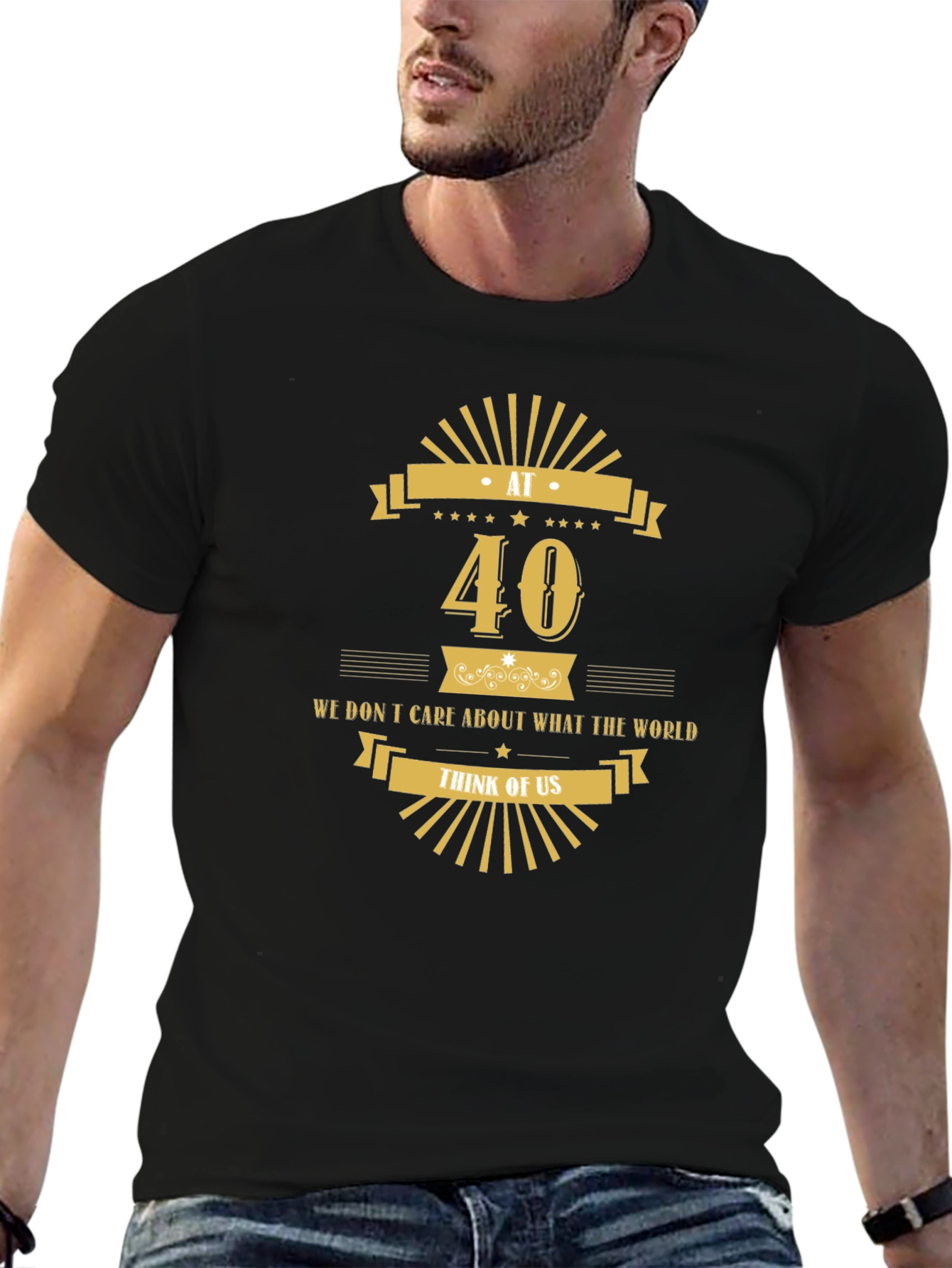 Funny 40th Birthday Graphic Tee