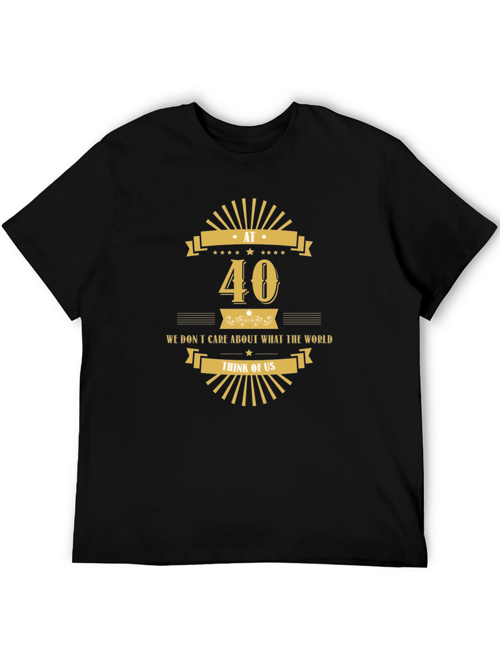 Funny 40th Birthday Graphic Tee