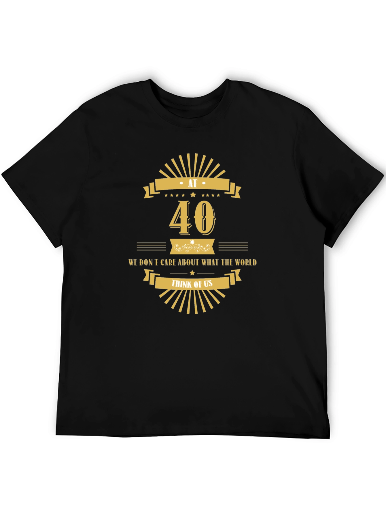 Funny 40th Birthday Graphic Tee
