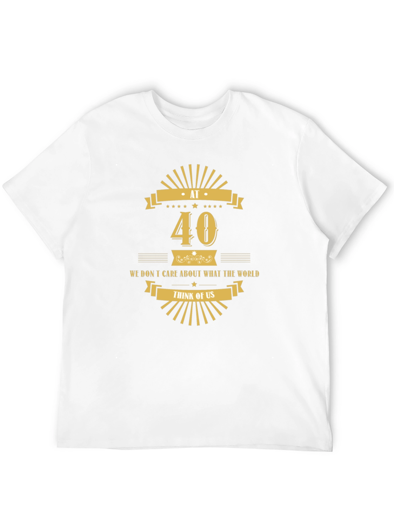 Funny 40th Birthday Graphic Tee