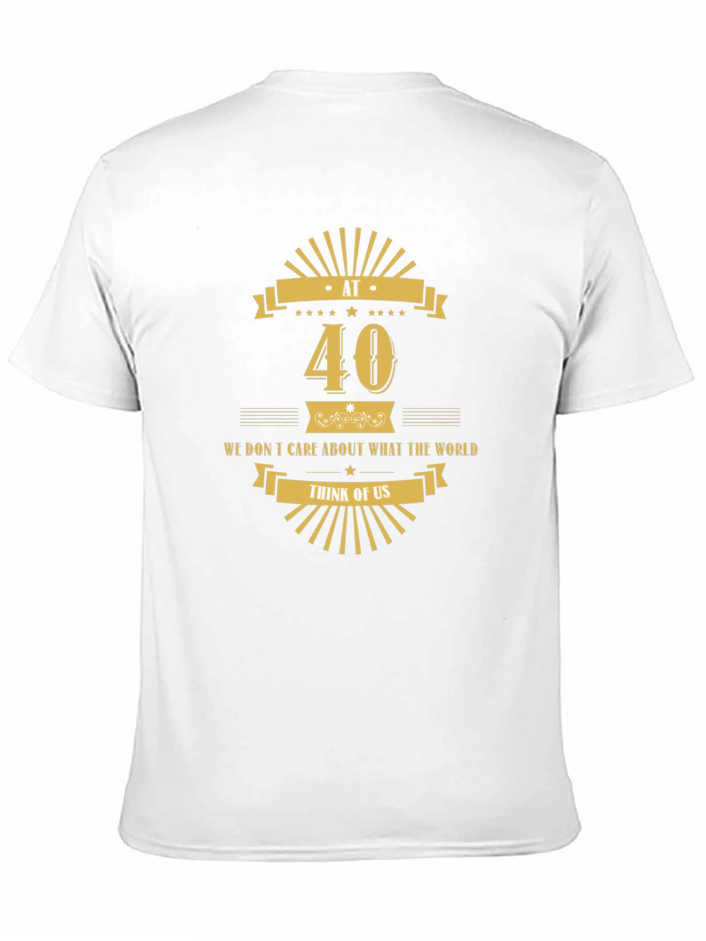 Funny 40th Birthday Graphic Tee