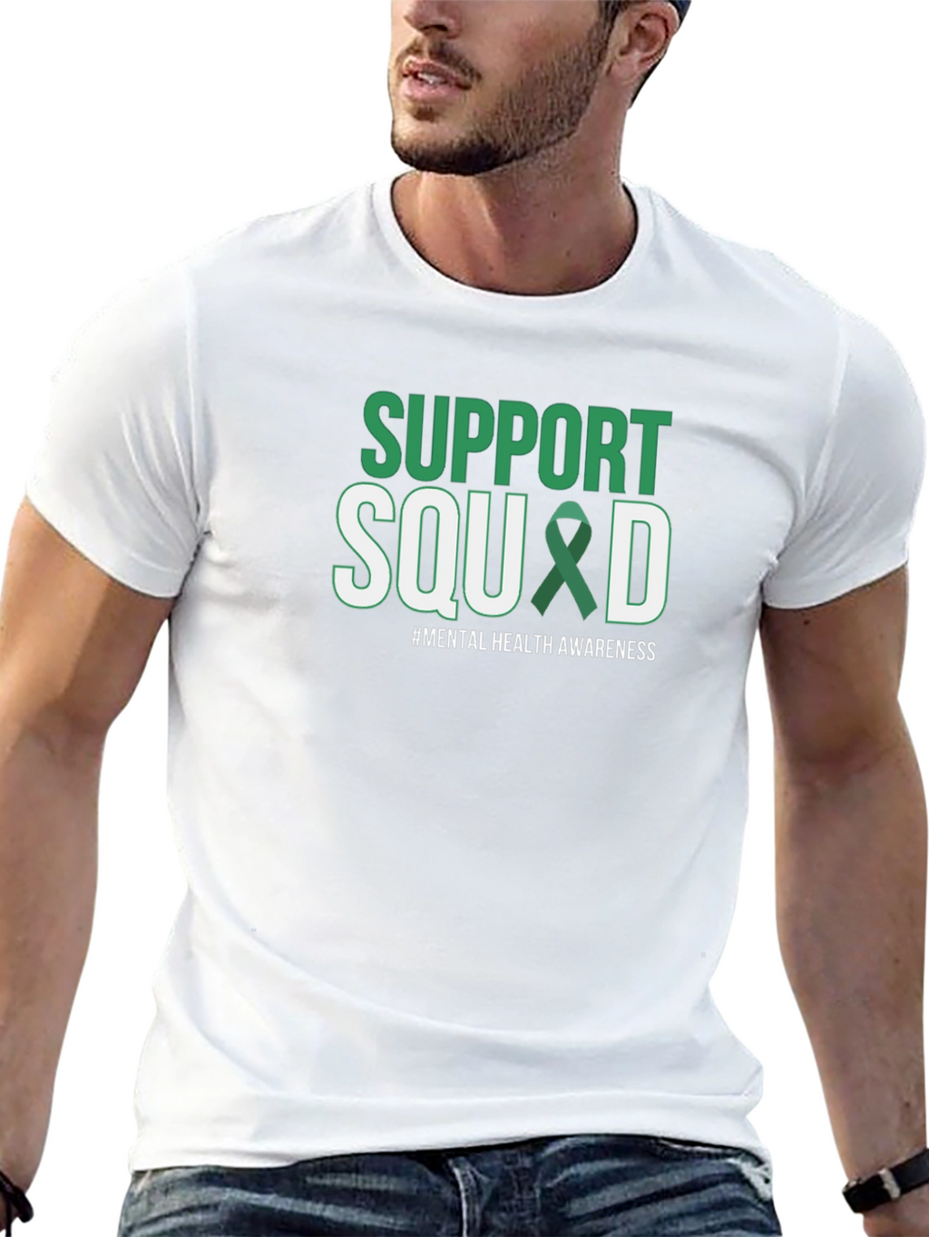 Mental Health Awareness Support Squad T-Shirt
