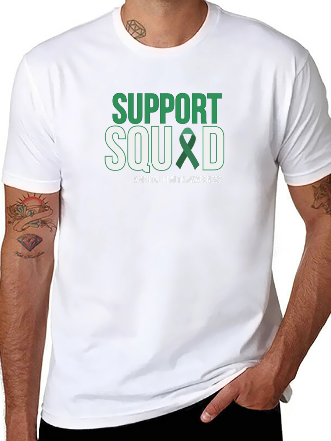 Mental Health Awareness Support Squad T-Shirt