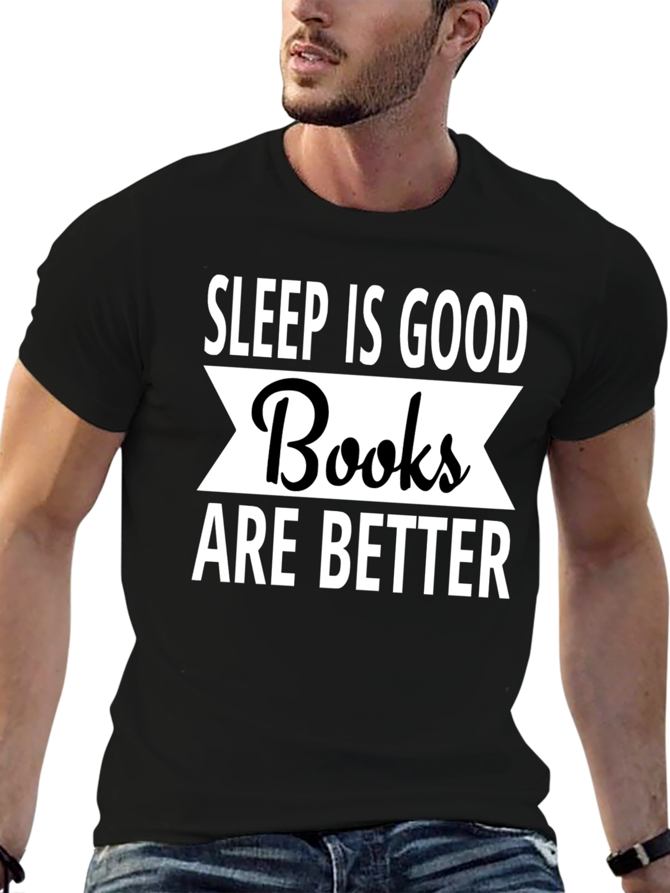 Sleep Is Good Books Are Better T-Shirt