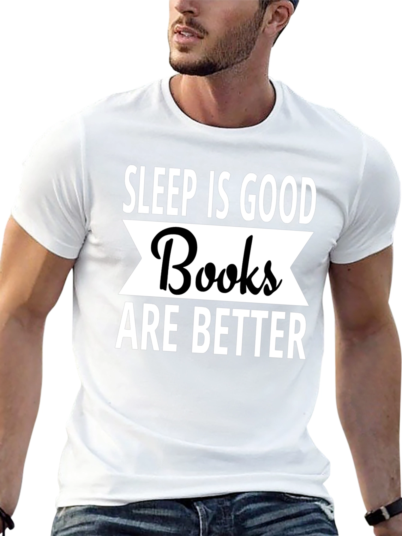 Sleep Is Good Books Are Better T-Shirt