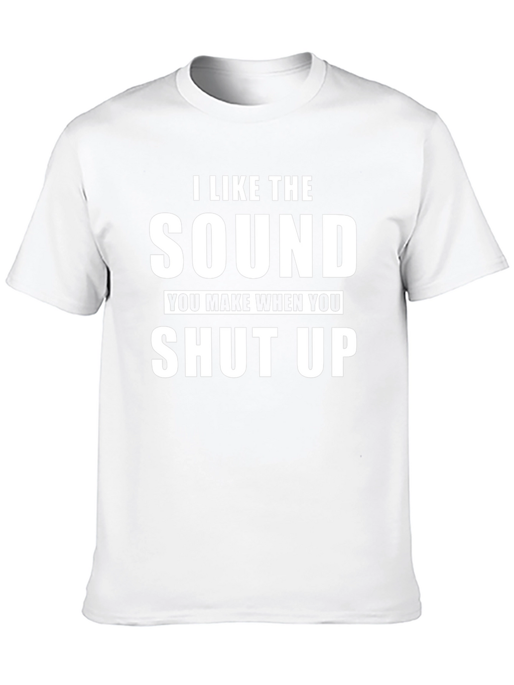 I Like The Sound Black T-Shirt