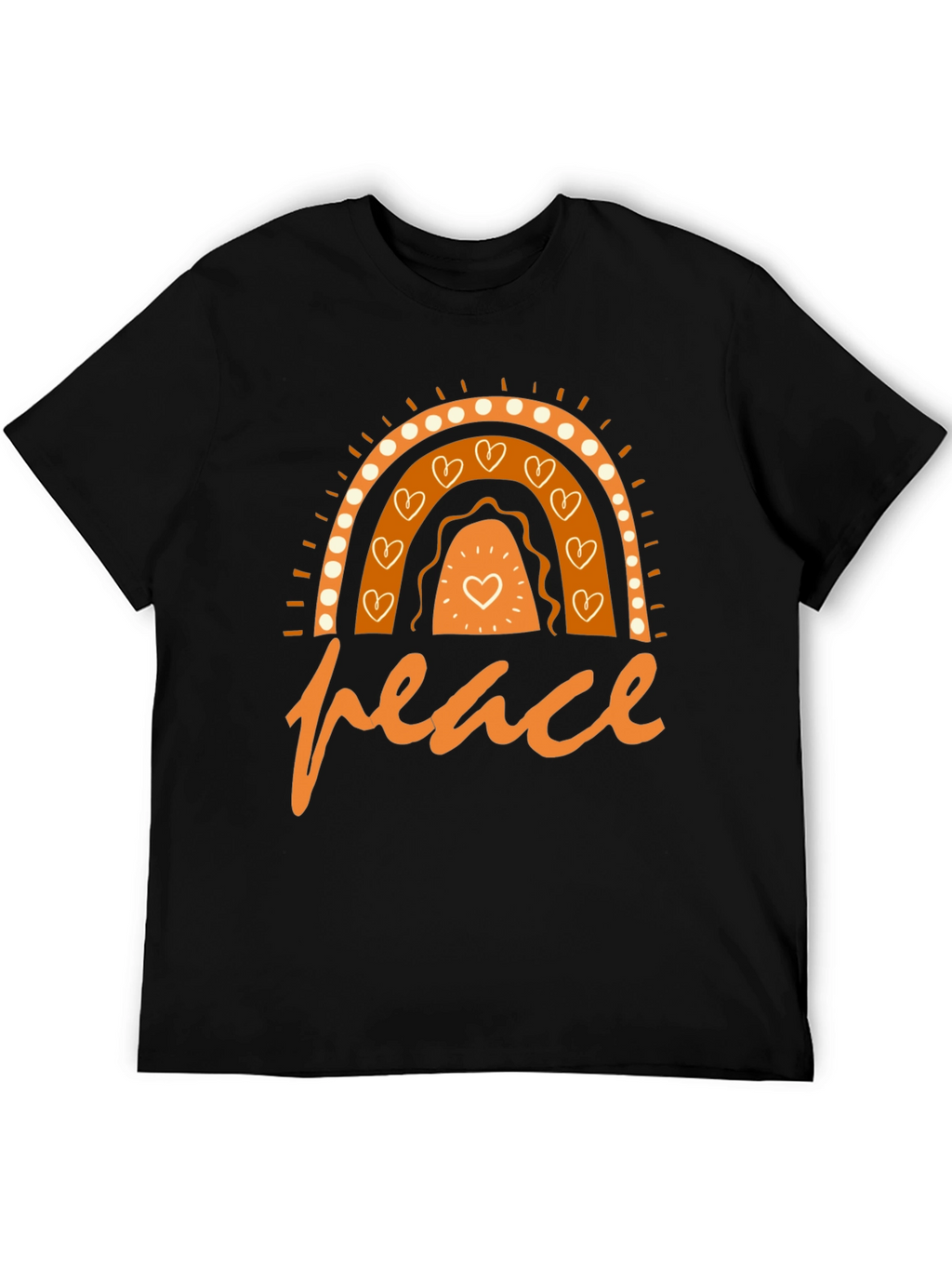 Peace Rainbow Graphic T-Shirt