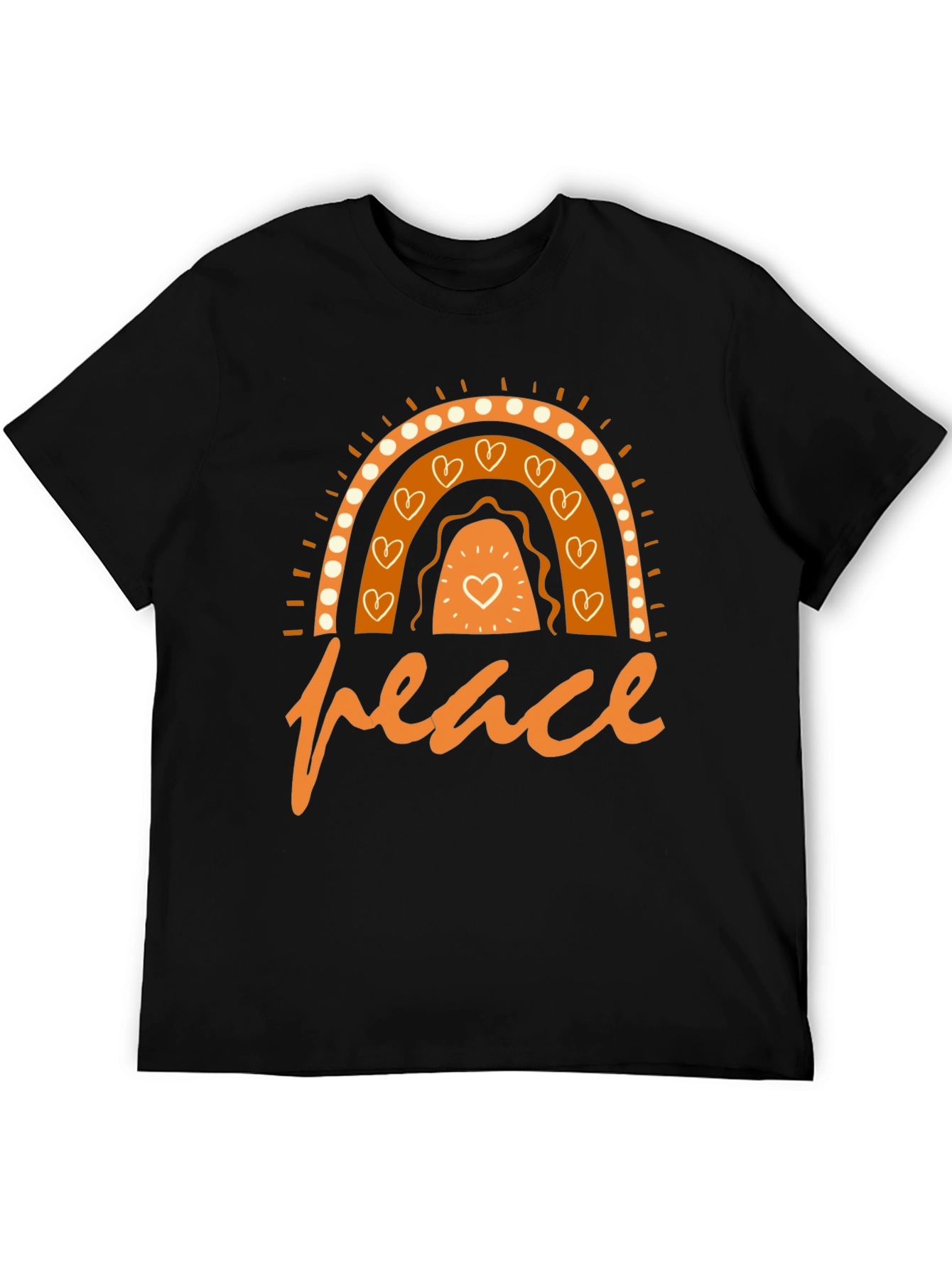 Peace Rainbow Graphic T-Shirt
