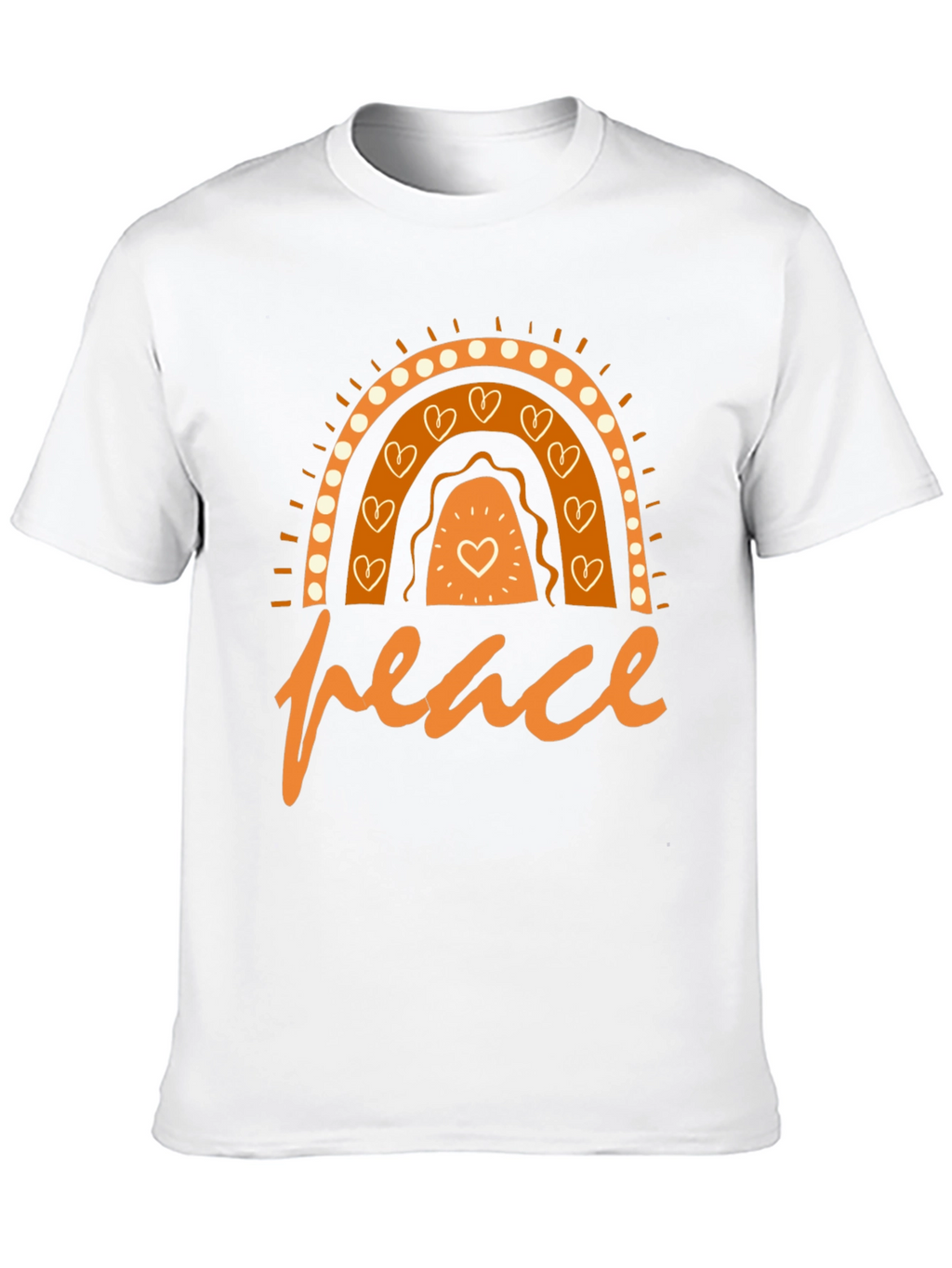 Peace Rainbow Graphic T-Shirt