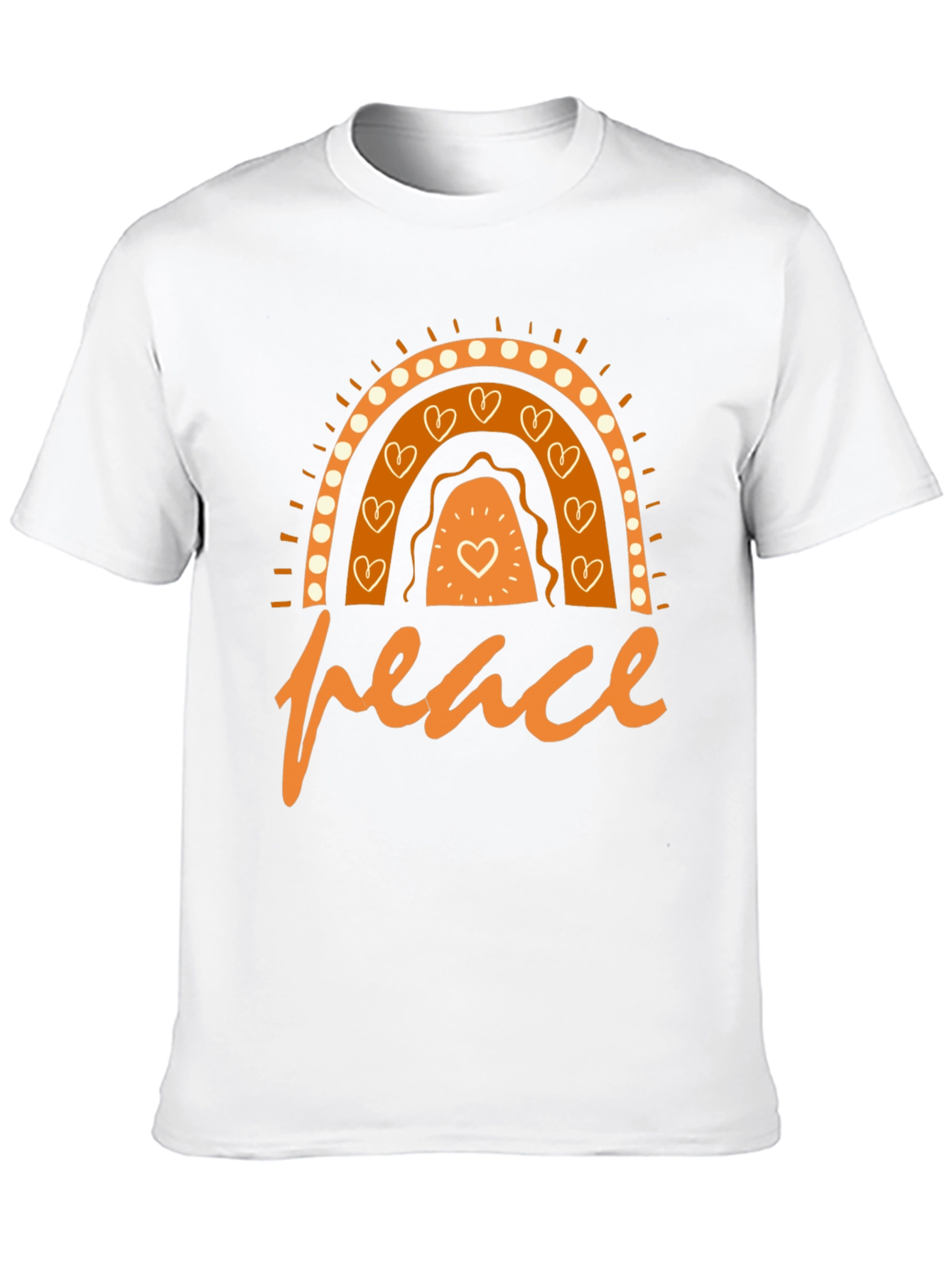 Peace Rainbow Graphic T-Shirt