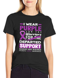 Purple Lupus Awareness Graphic Tee