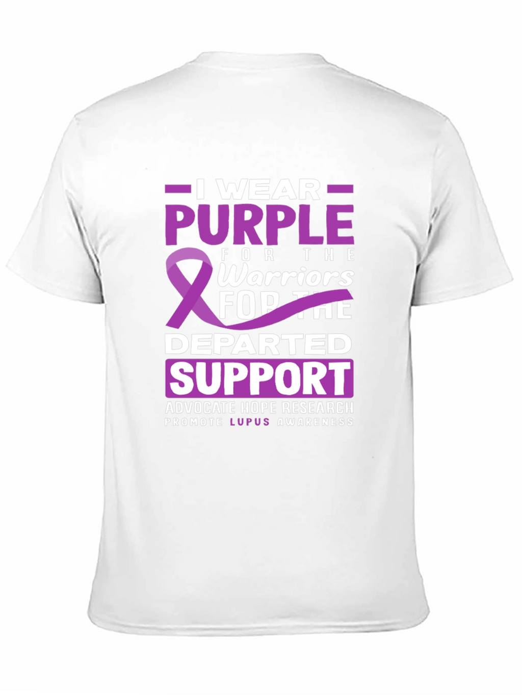 Purple Lupus Awareness Graphic Tee