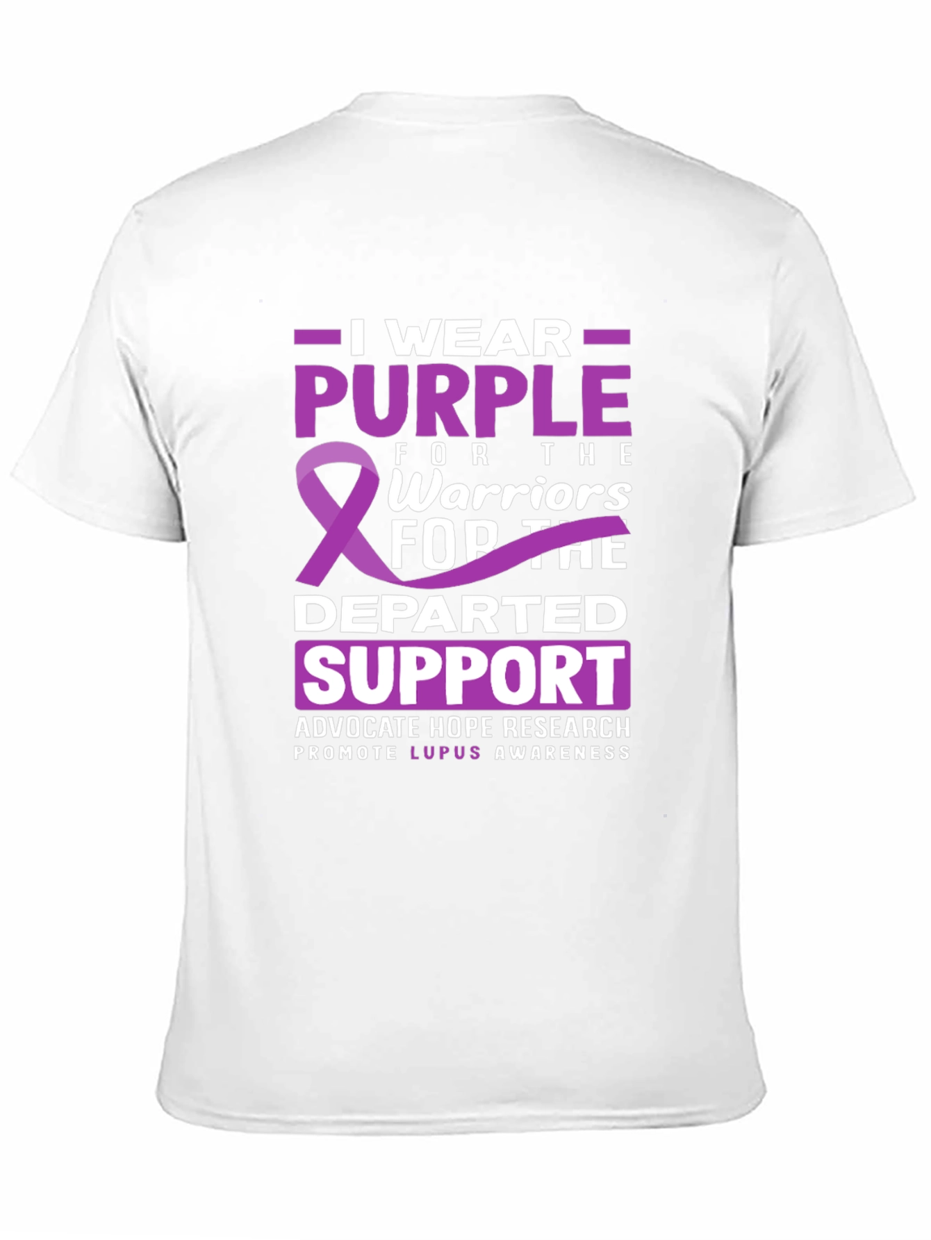Purple Lupus Awareness Graphic Tee
