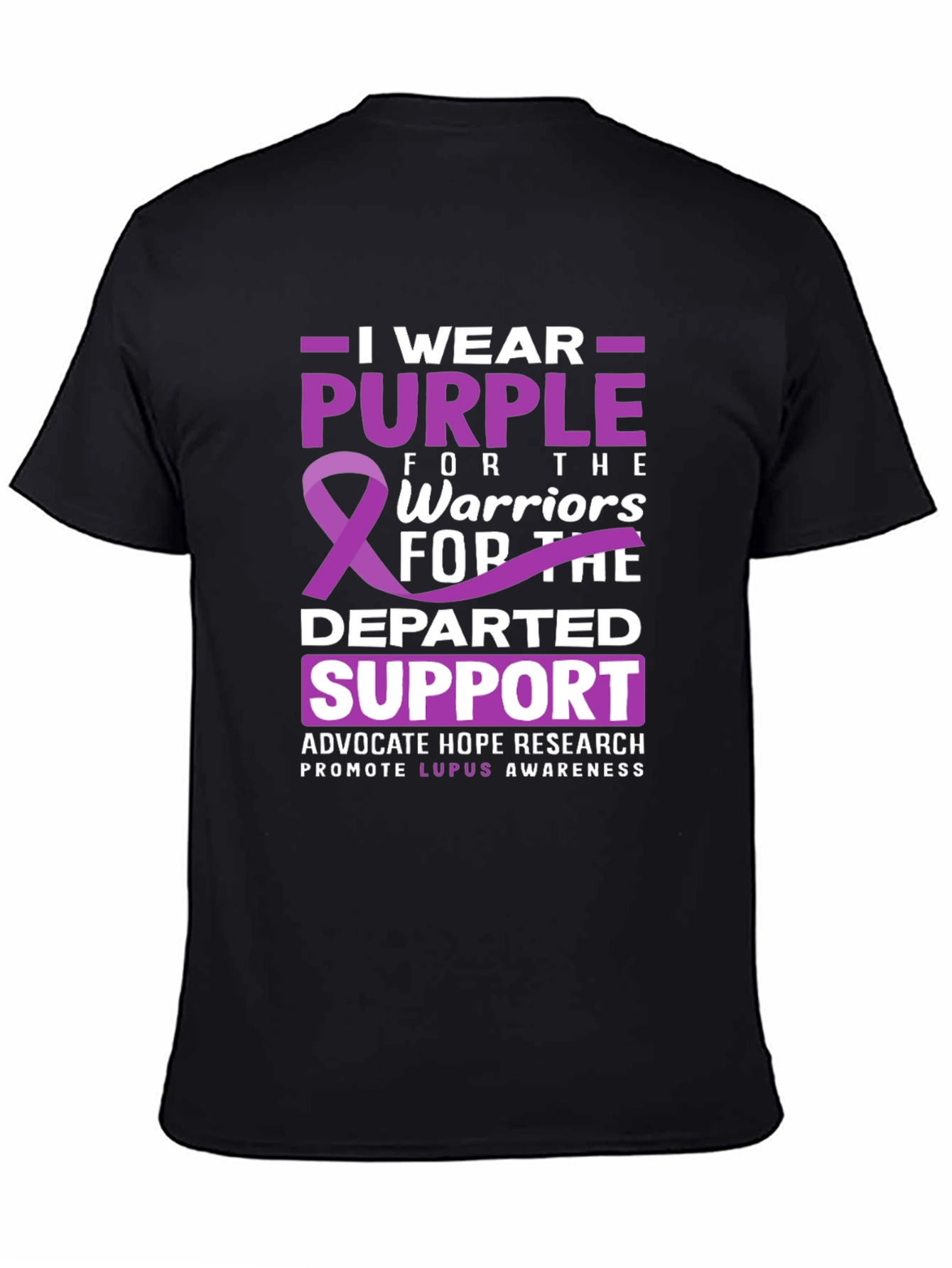 Purple Lupus Awareness Graphic Tee