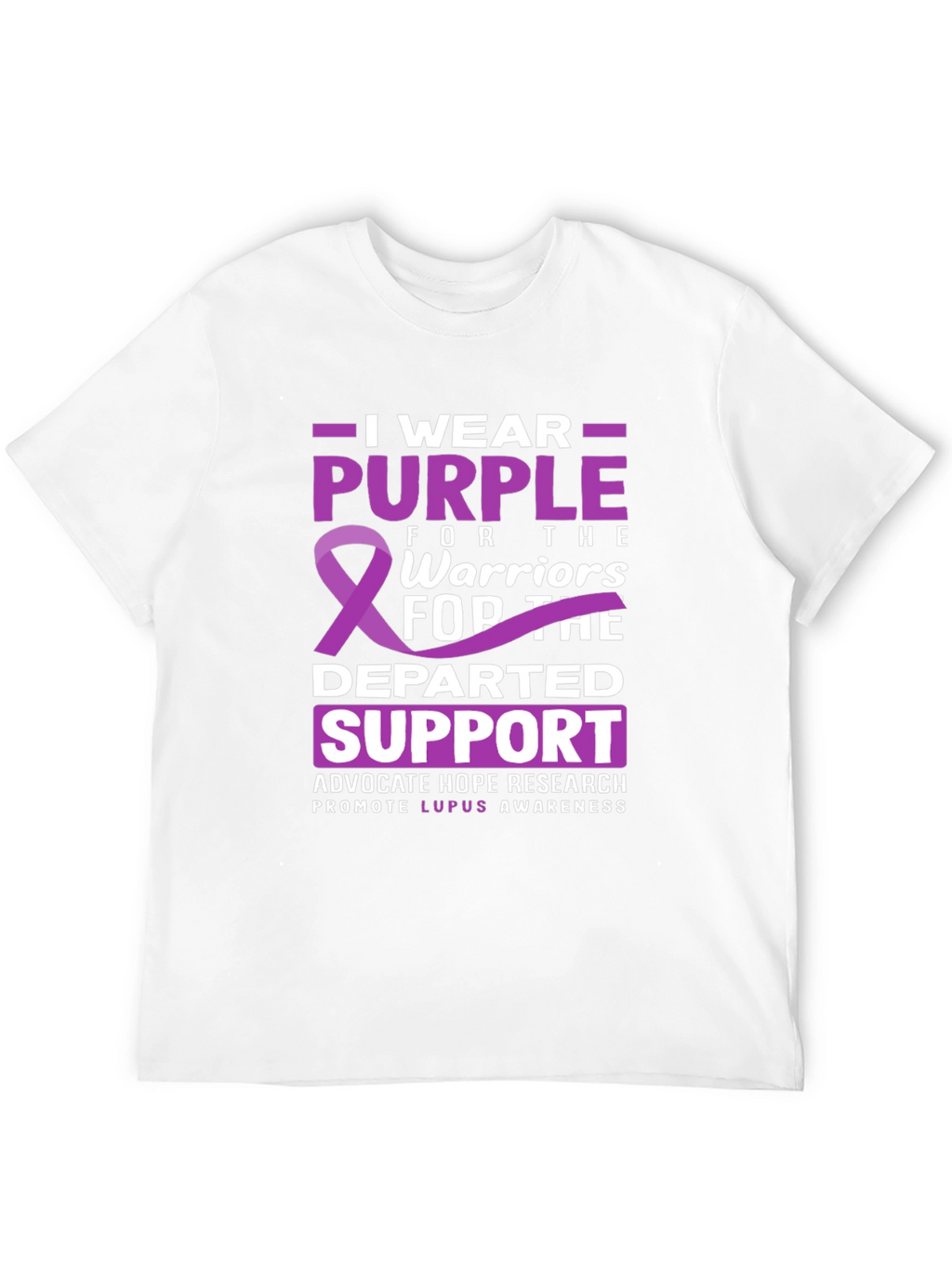 Purple Lupus Awareness Graphic Tee