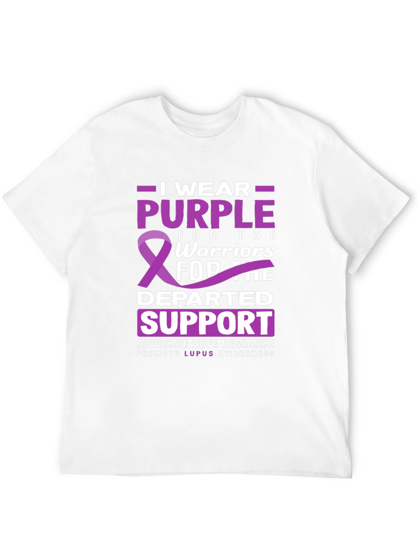Purple Lupus Awareness Graphic Tee