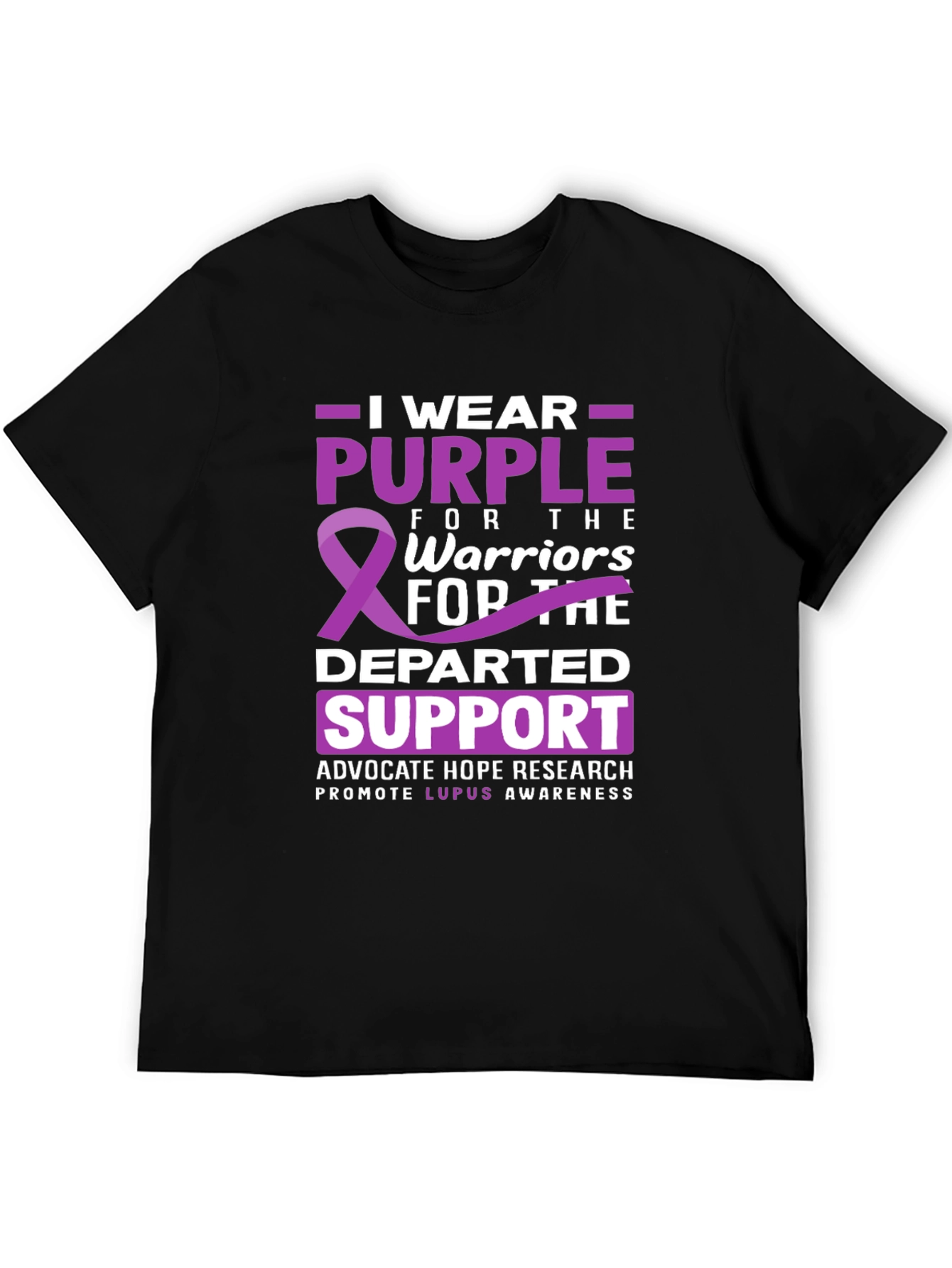 Purple Lupus Awareness Graphic Tee