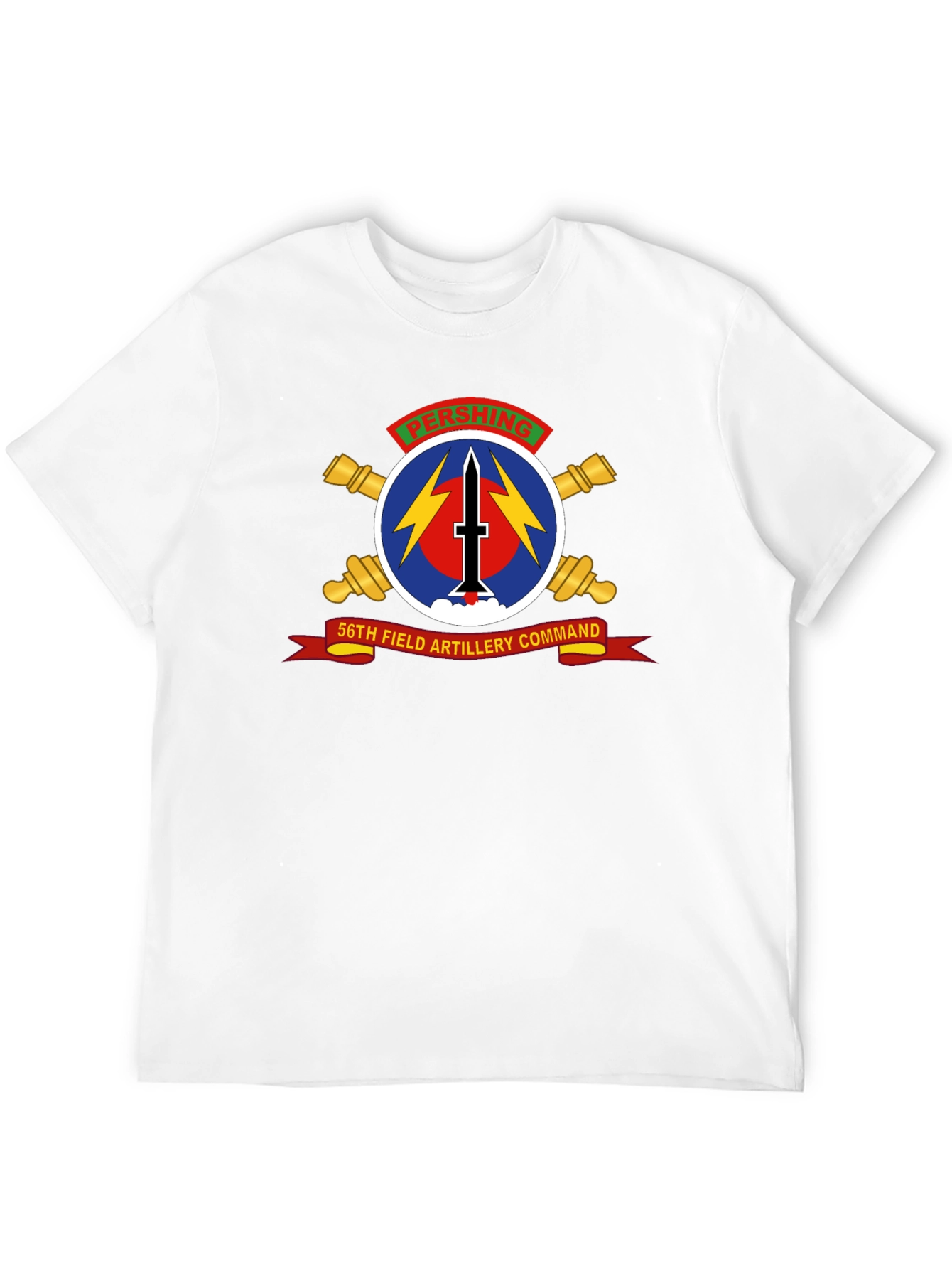 56th Field Artillery Command Black T-Shirt