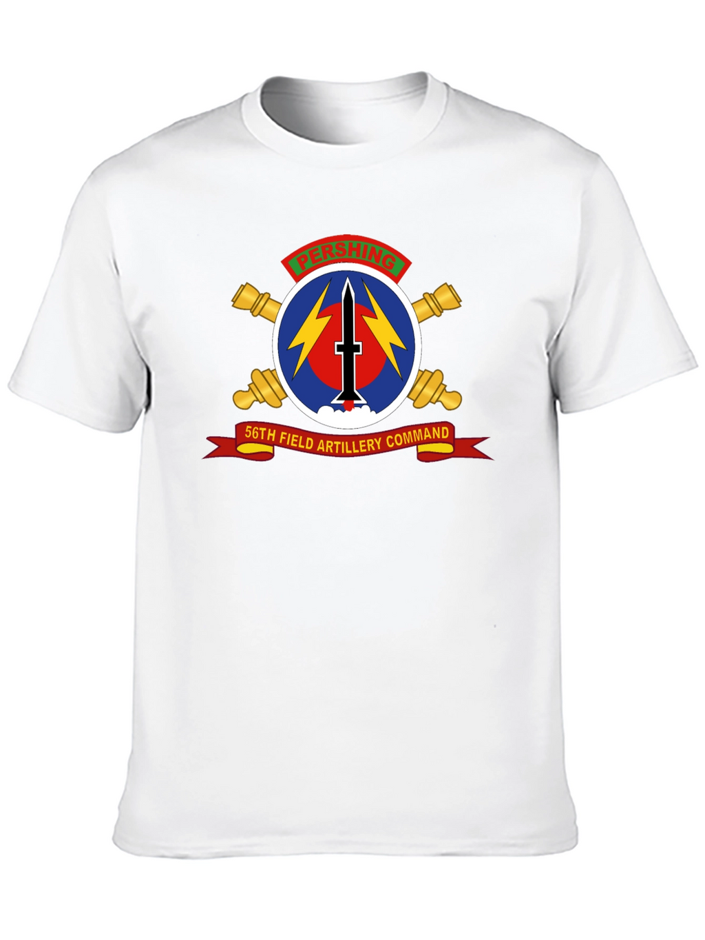 56th Field Artillery Command Black T-Shirt