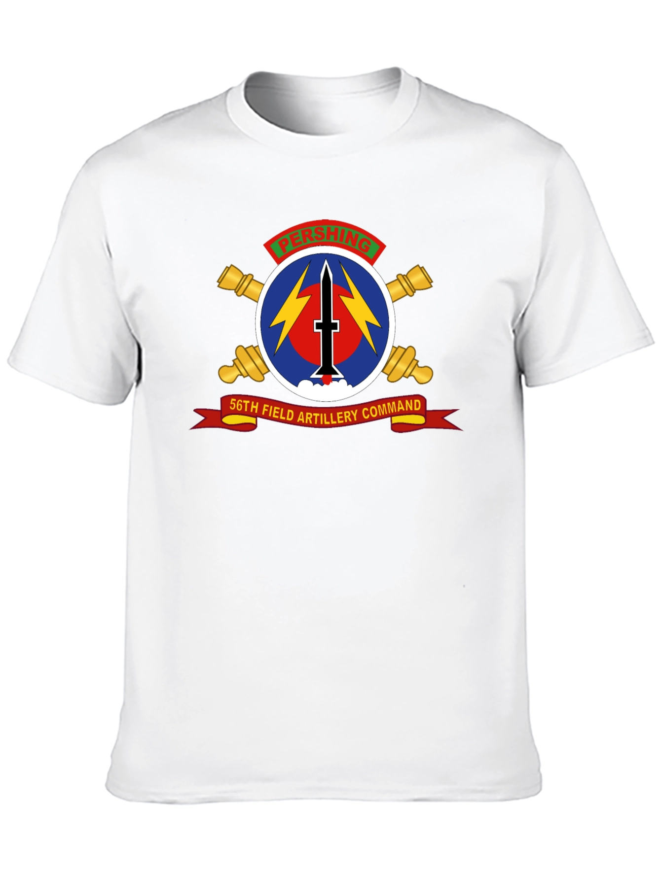 56th Field Artillery Command Black T-Shirt