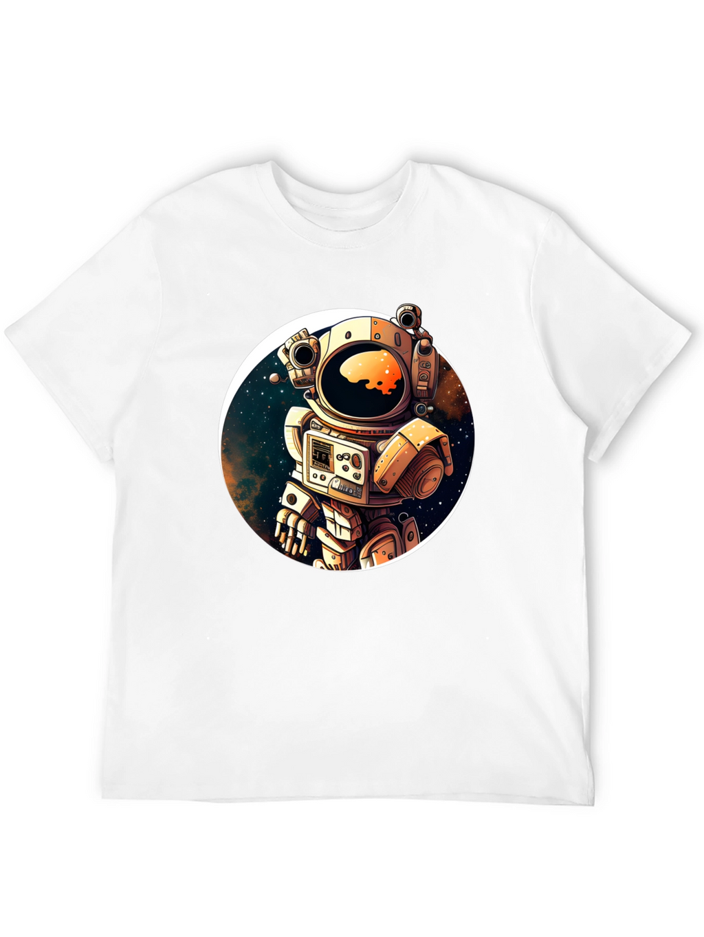 Astronaut in Space Graphic T-Shirt