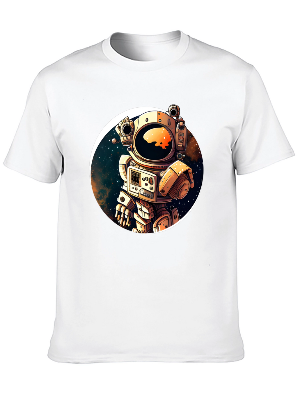 Astronaut in Space Graphic T-Shirt