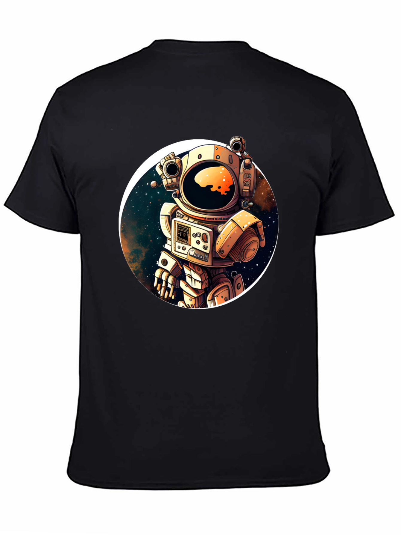 Astronaut in Space Graphic T-Shirt