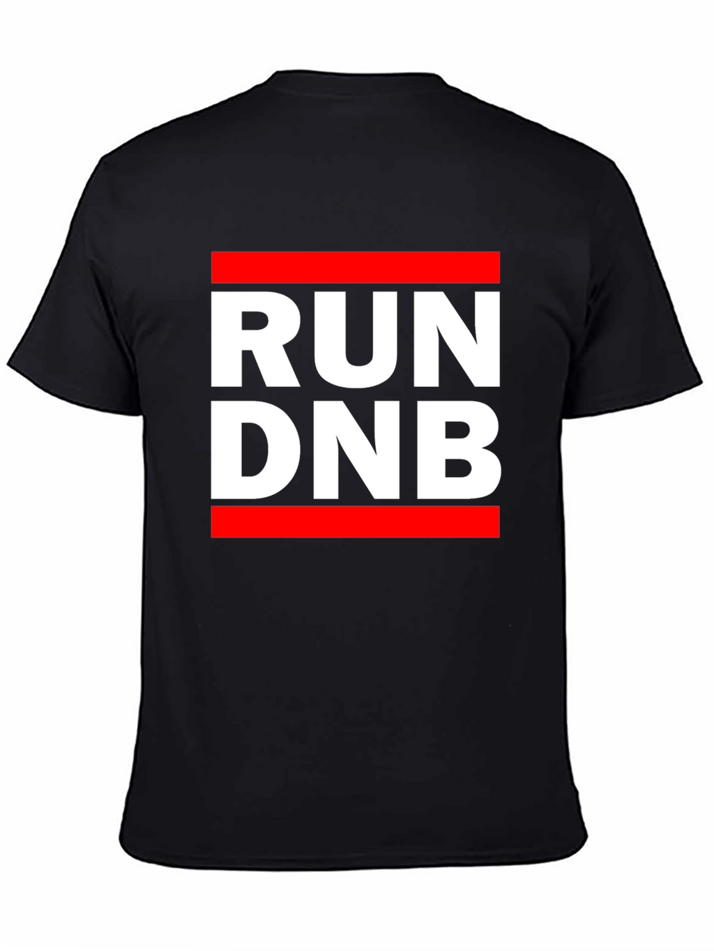 RUN DNB Black Graphic Tee
