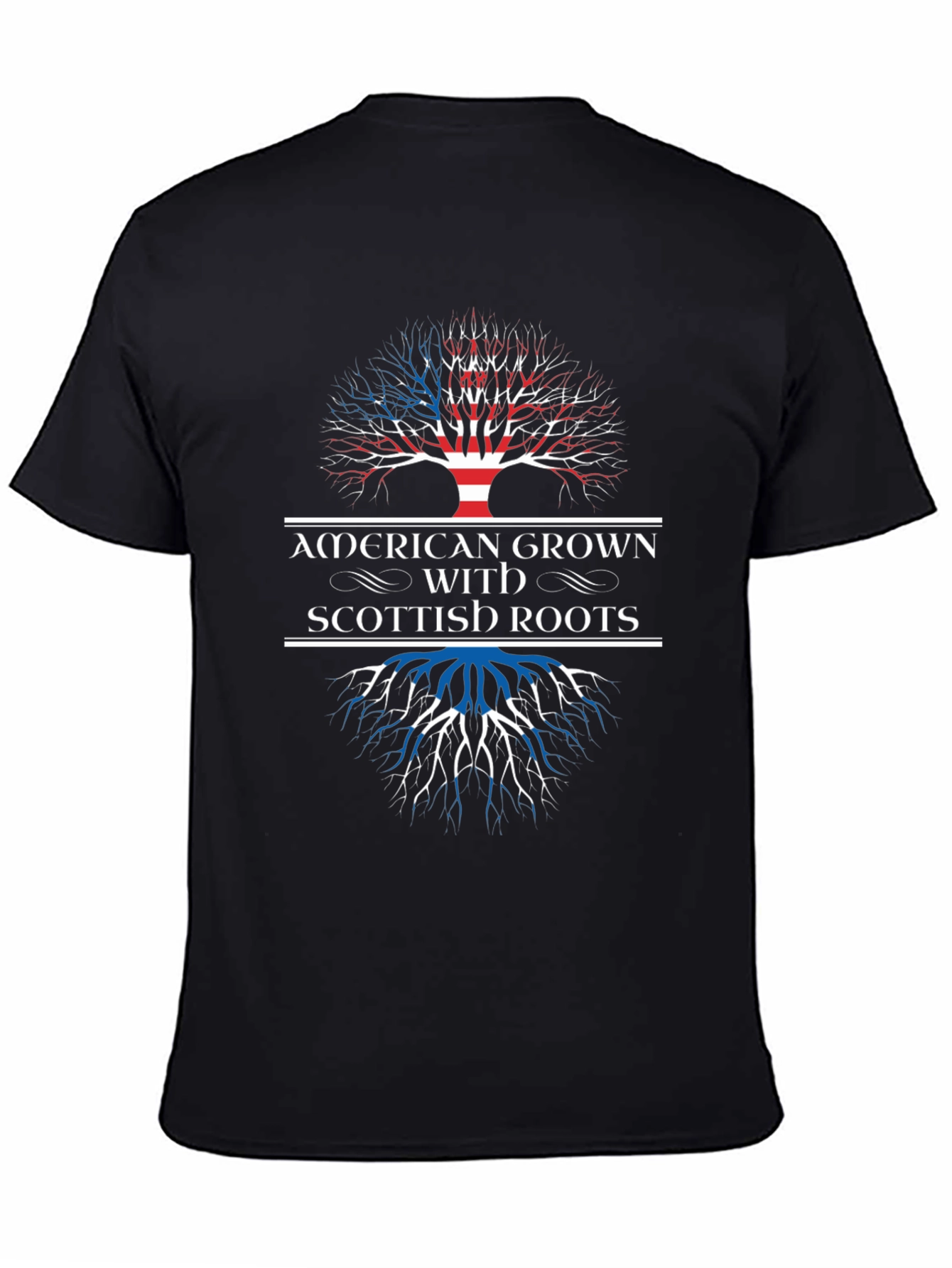 American Grown with Scottish Roots T-Shirt
