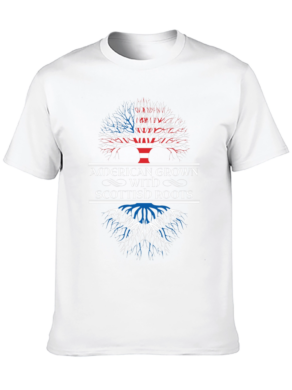 American Grown with Scottish Roots T-Shirt