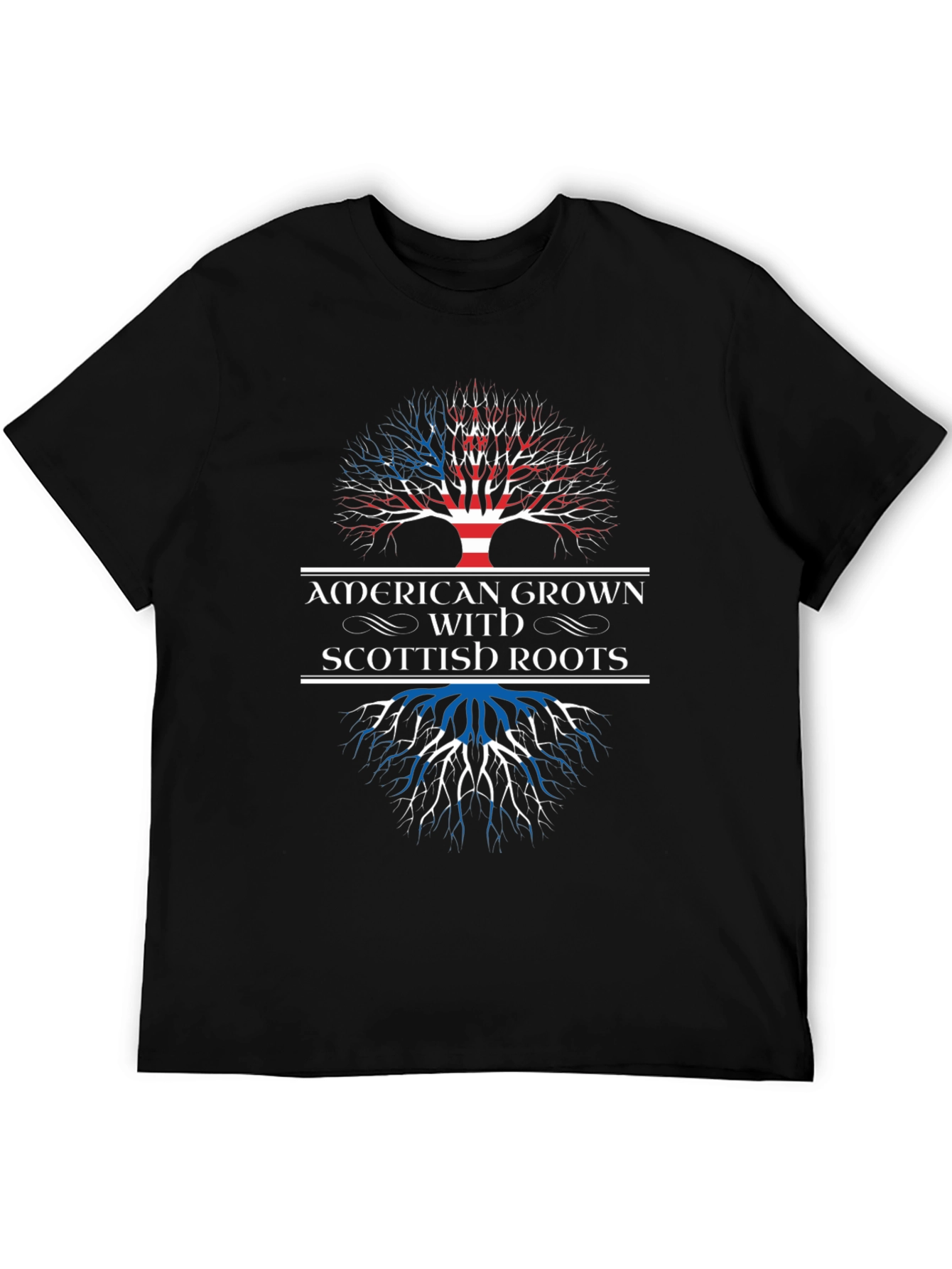 American Grown with Scottish Roots T-Shirt