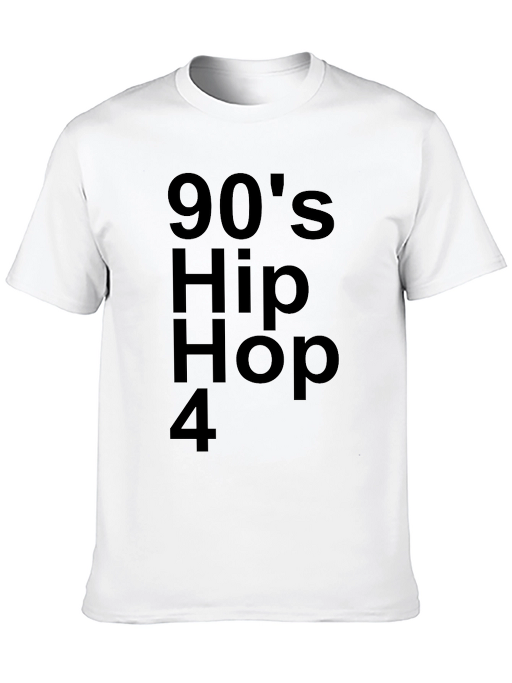 90s Hip Hop T-Shirt - Black