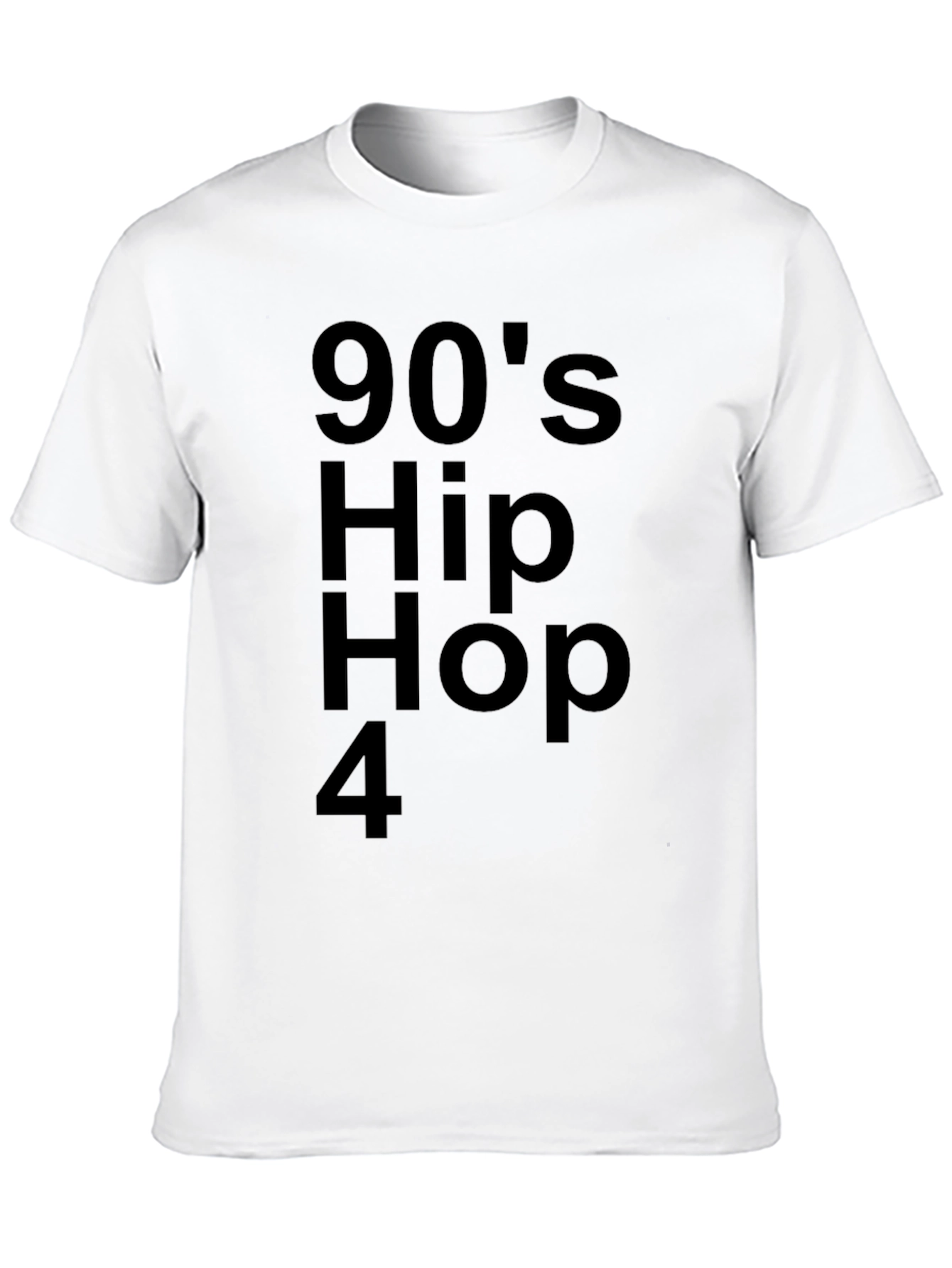 90s Hip Hop T-Shirt - Black