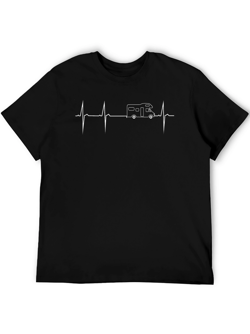 RV Heartbeat T-Shirt - Camping Lover Tee