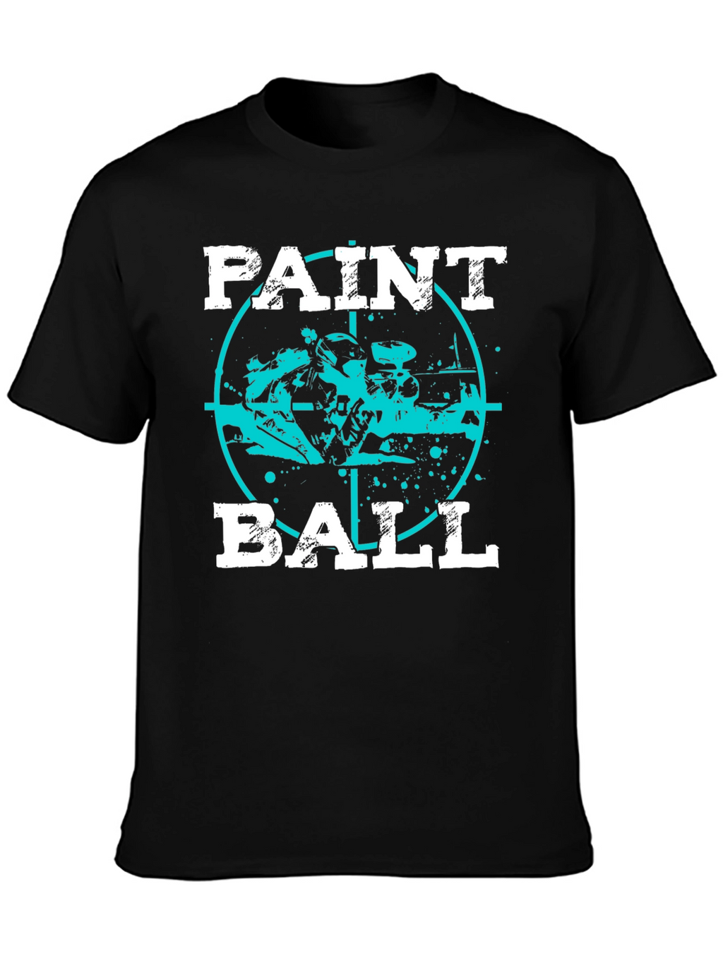 Paintball Target Graphic T-Shirt