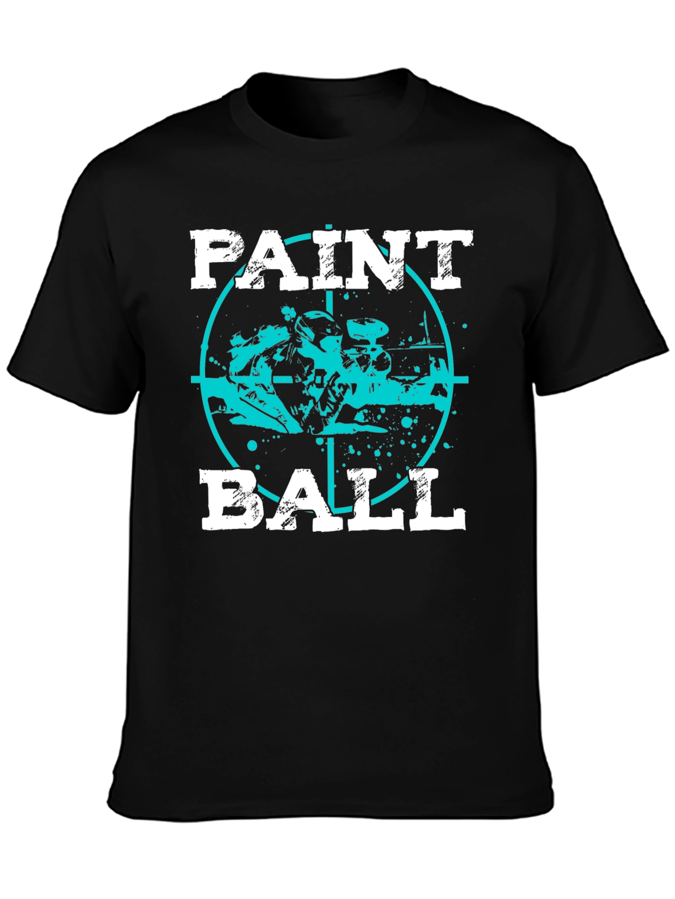 Paintball Target Graphic T-Shirt