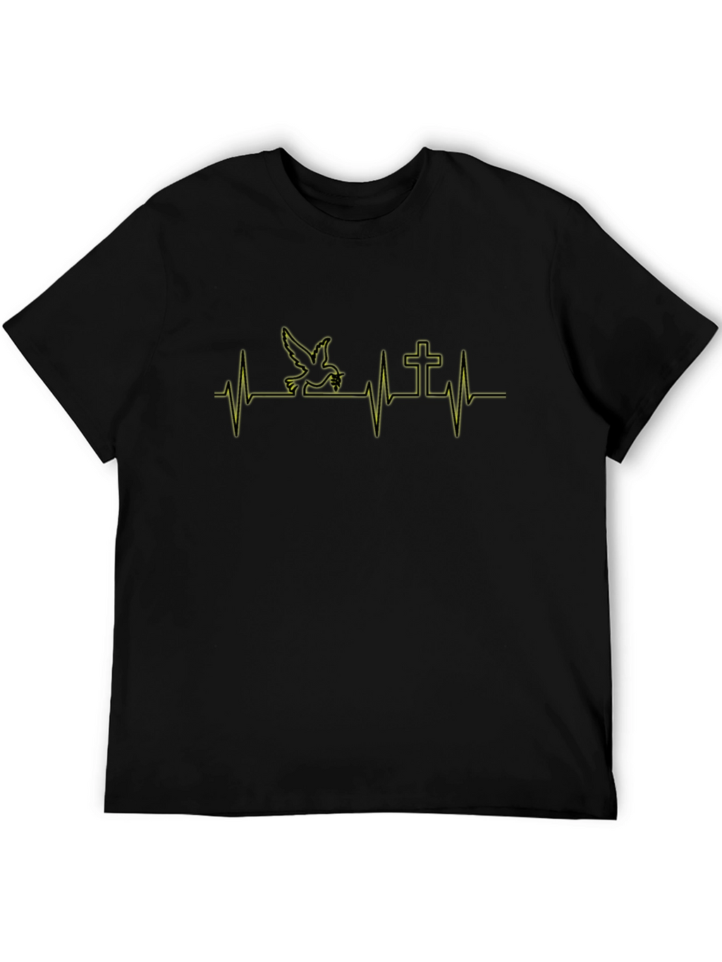 Dove and Cross Heartbeat T-Shirt