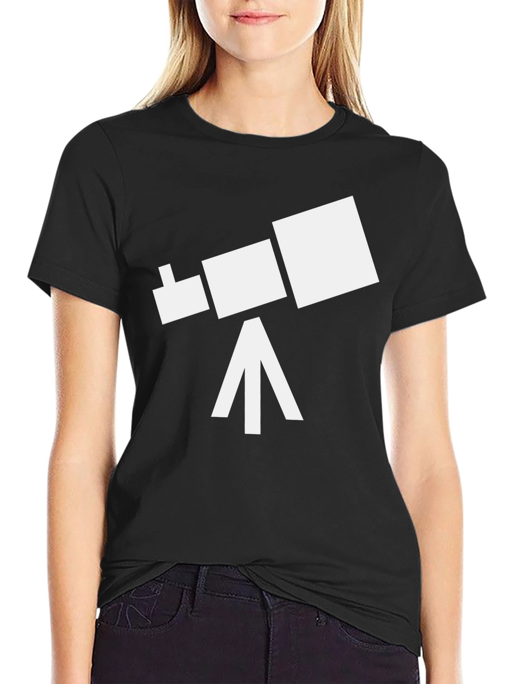 Telescope Graphic Tee - Stargazer Shirt