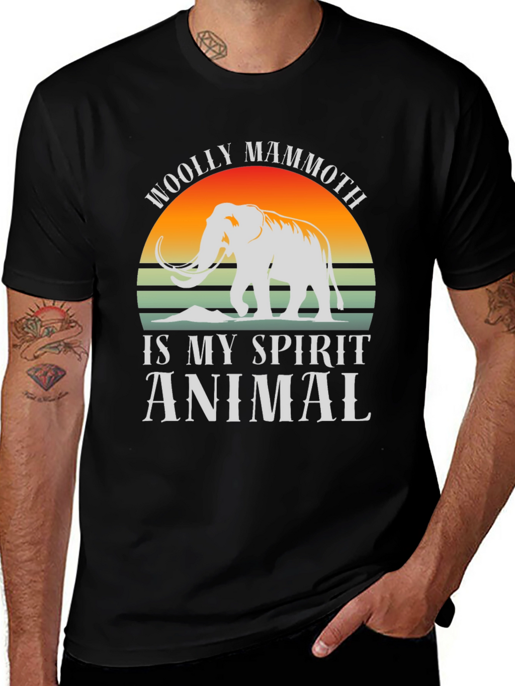 Woolly Mammoth Spirit Animal T-Shirt