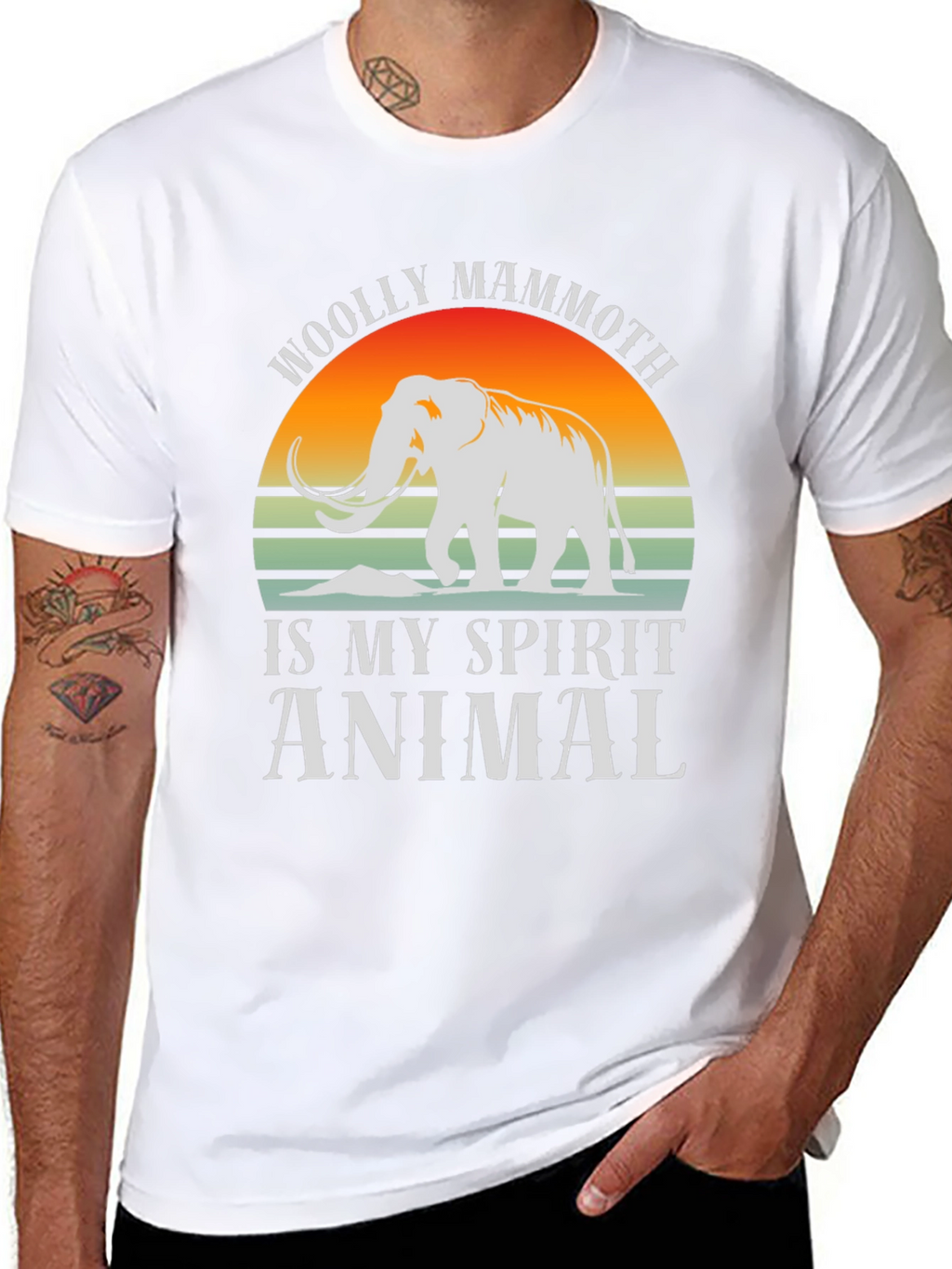 Woolly Mammoth Spirit Animal T-Shirt