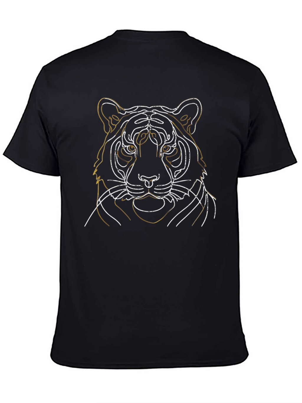 Tiger Graphic Tee - Cool Minimalist Design