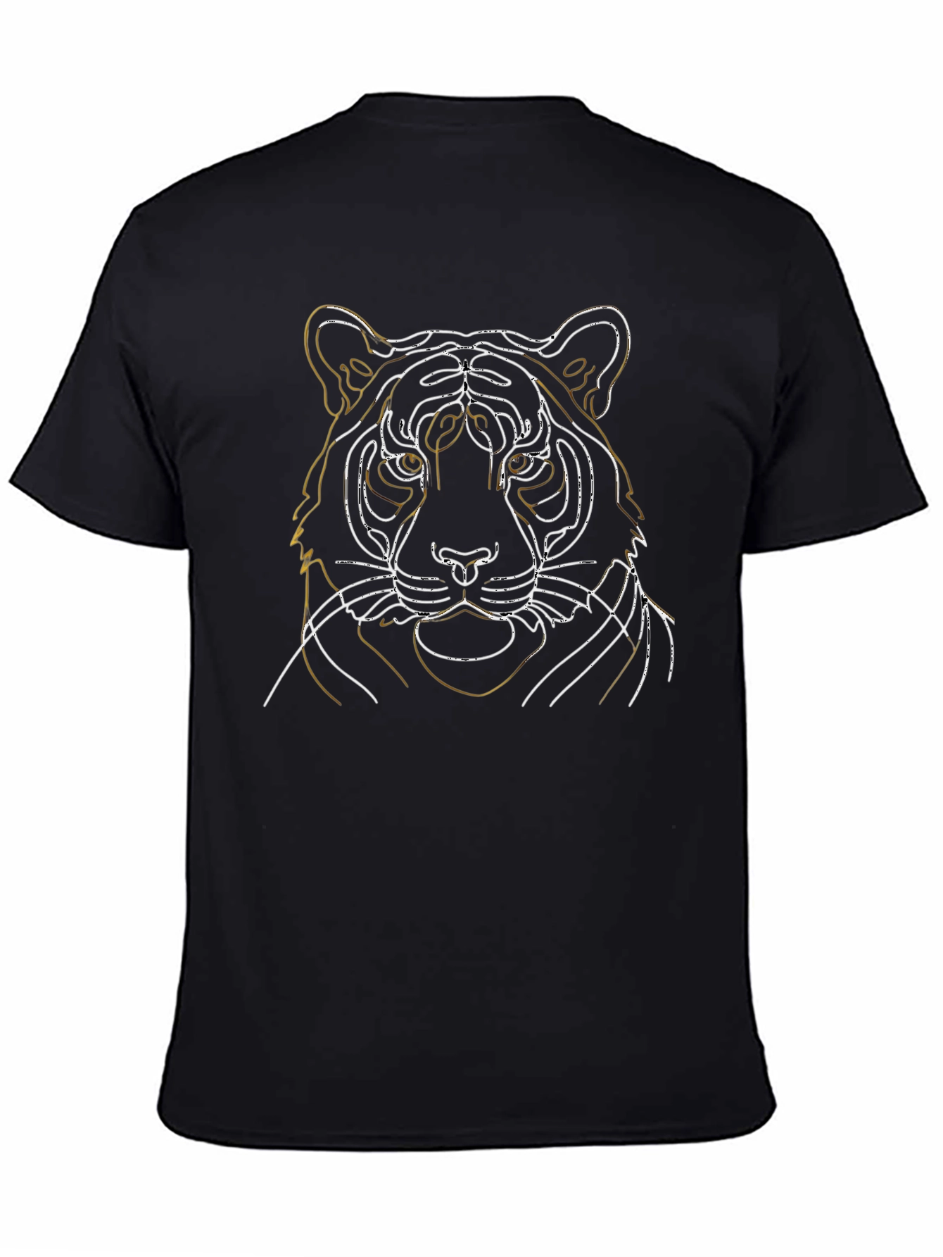 Tiger Graphic Tee - Cool Minimalist Design