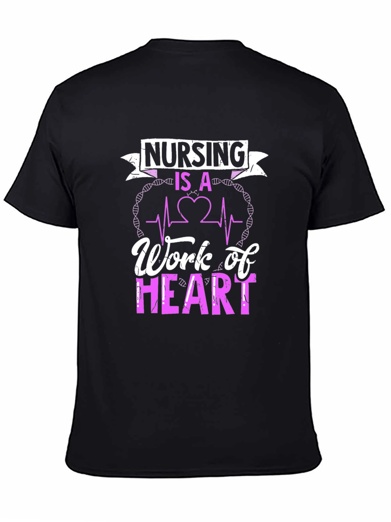 Nursing Is A Work of Heart T-Shirt