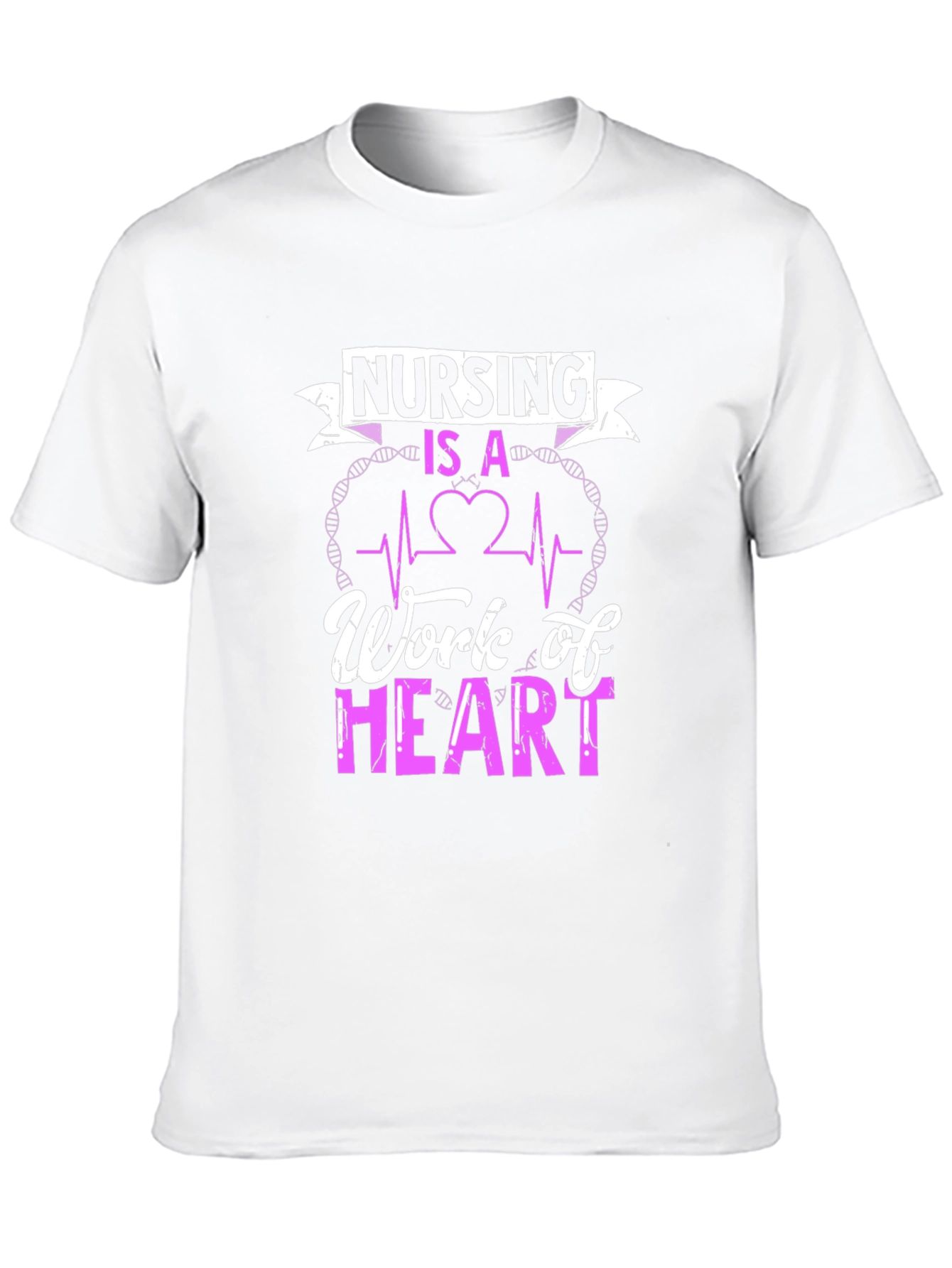 Nursing Is A Work of Heart T-Shirt