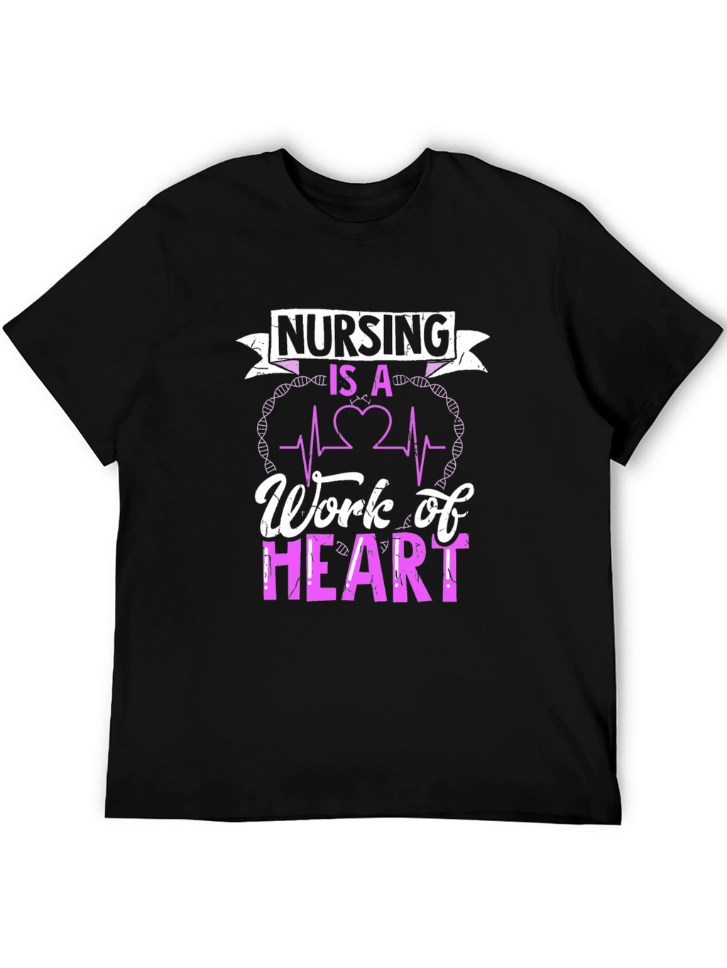 Nursing Is A Work of Heart T-Shirt