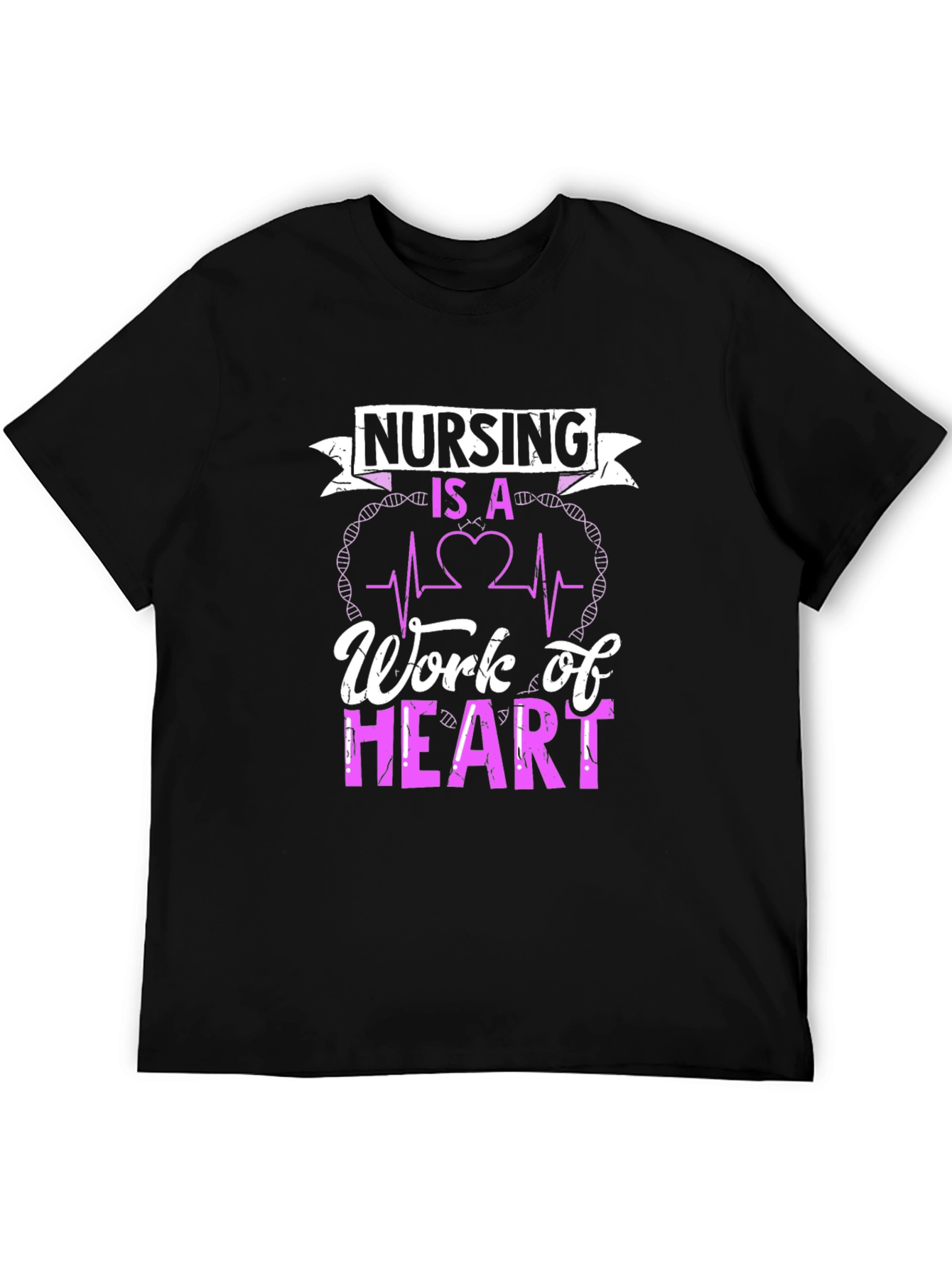 Nursing Is A Work of Heart T-Shirt
