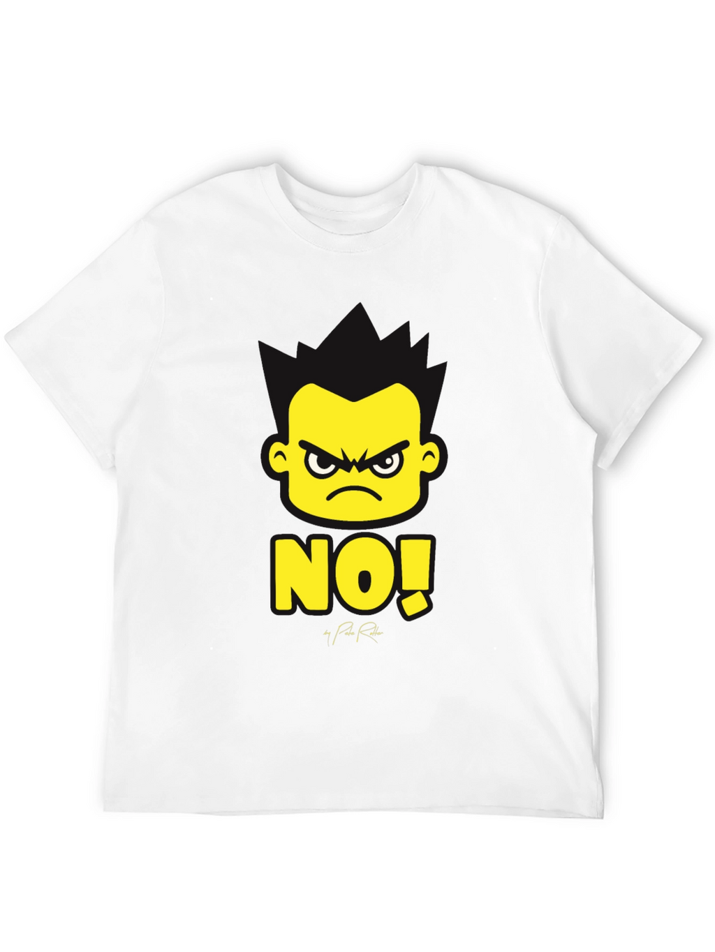 Black NO! Graphic Tee