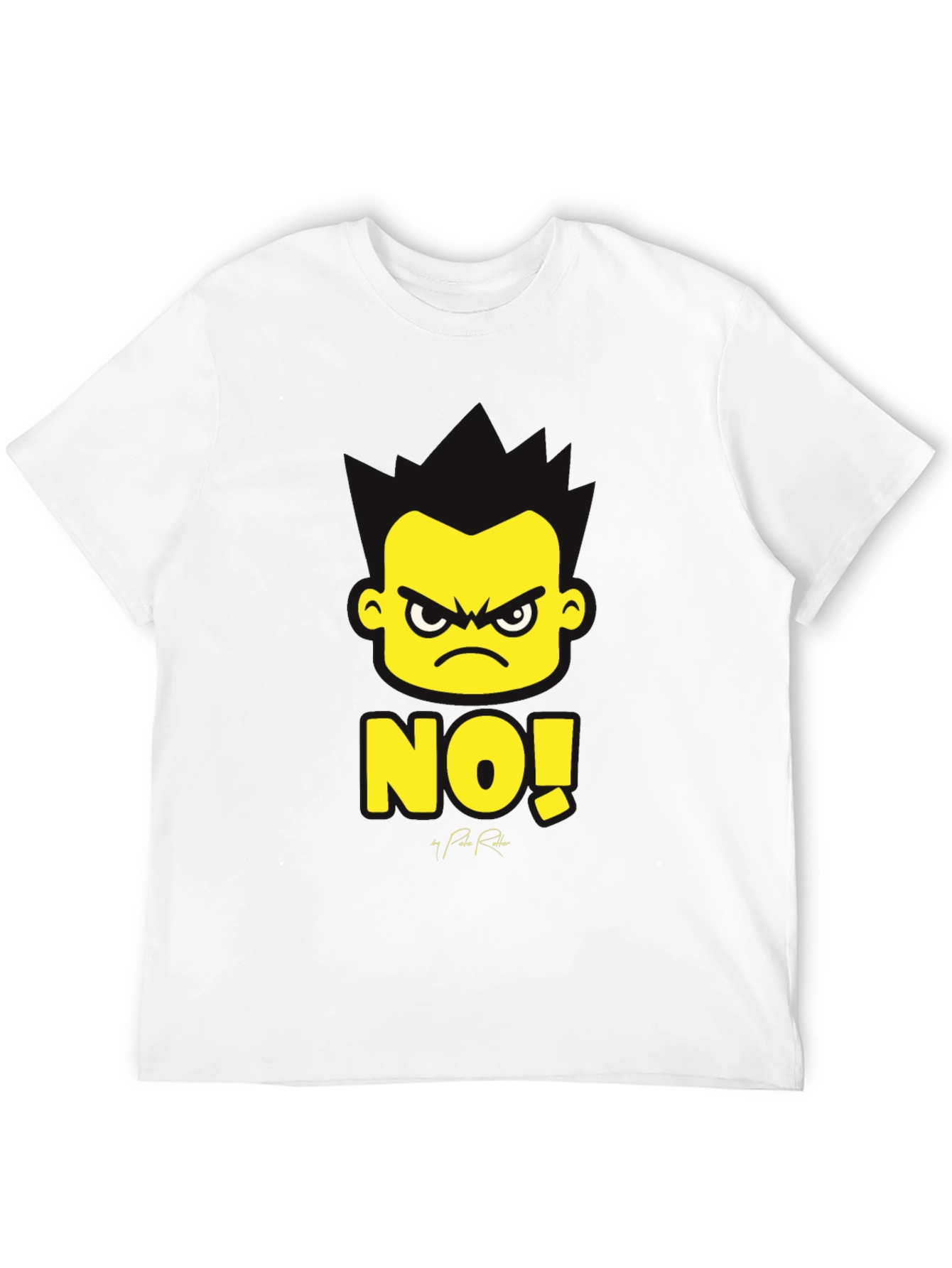 Black NO! Graphic Tee