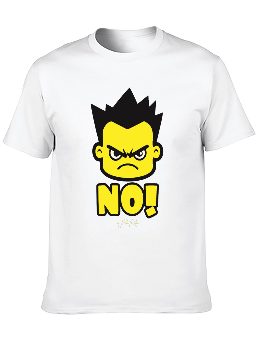 Black NO! Graphic Tee